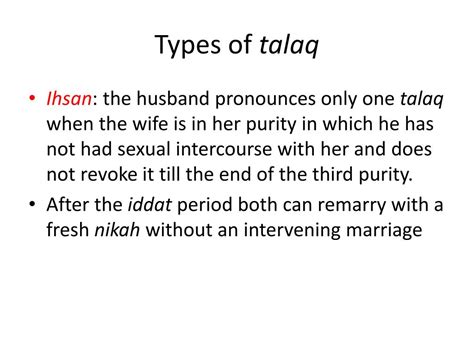 Under this law, Muslim women can’t divorce their husbands whereas husbands can. . Types of talaq hanafi
